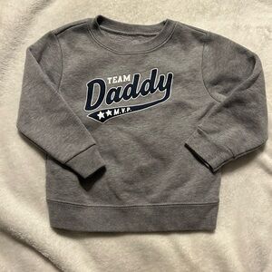 Team Daddy Garanimals Sweater | Size: 18 months